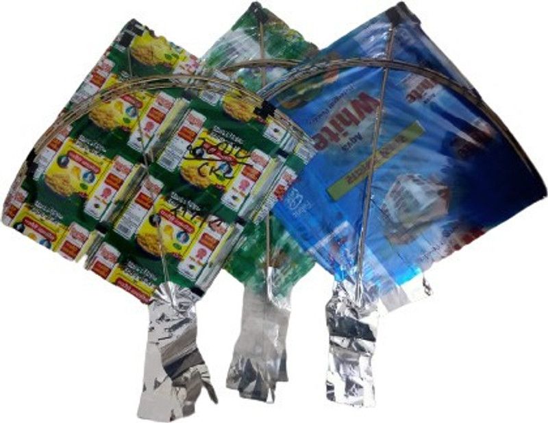 Upfog Square Cheel Kite  (40, Multicolor)