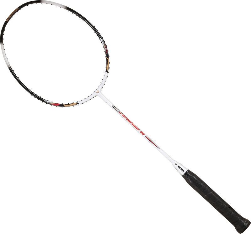 VICTOR Arrow Power 80 Unstrung Badminton racket tension upto 30lbs (3U) White Strung Badminton Racquet  (Pack of: 1, 85 g)