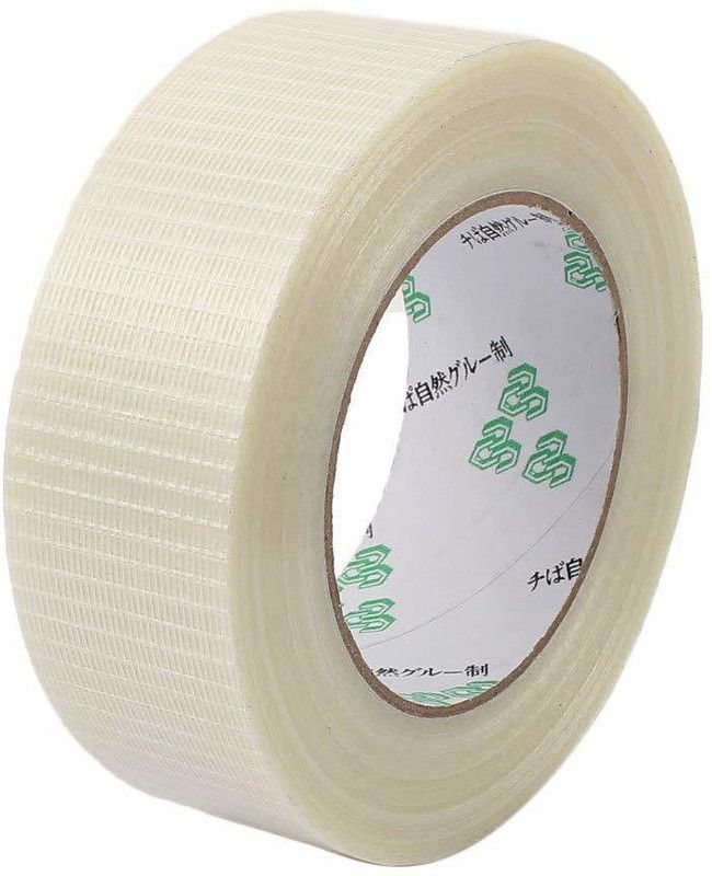 VSM Safety Anti Crack Water Proof Cricket Bat Face Protection Fiber Tape Roll Protection Tape  (Beige)