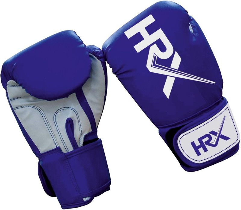 HRX Boxing Gloves for Punching, Sparring, Training Boxing Gloves  (Blue)
