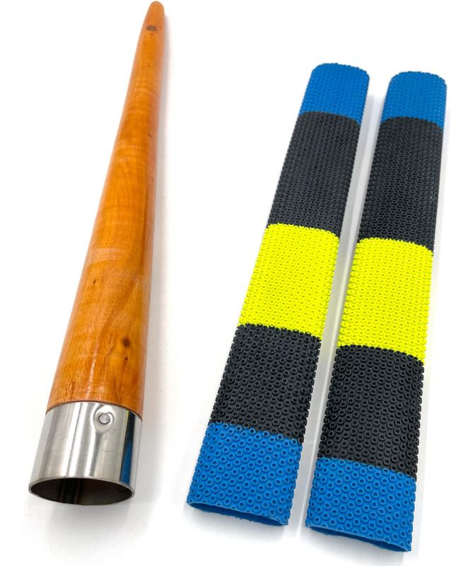 LIVOX Octopus 2 Cricket Bat Grips, superior comfort grip With 1 Wooden grip cone Super Tacky  (Pack of 3)