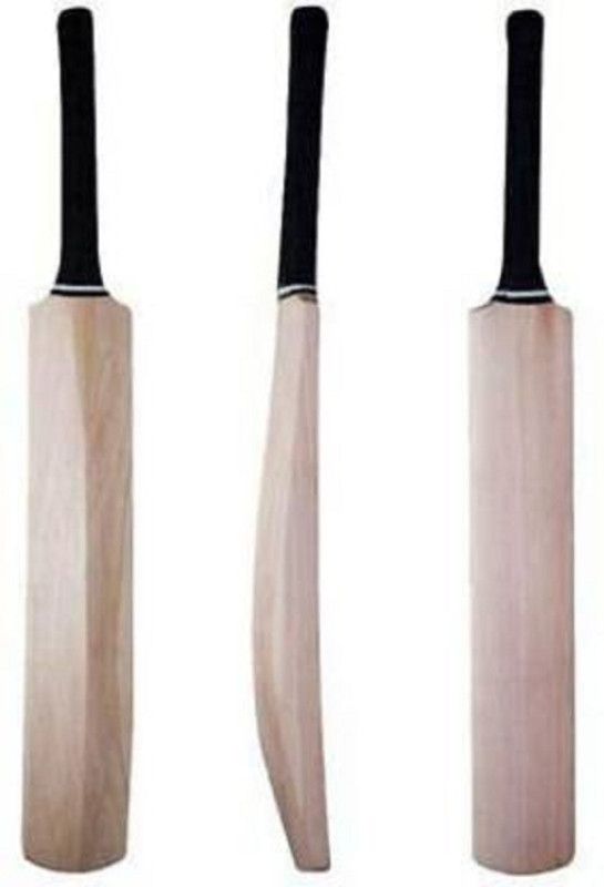 s yuvraj Plain Kashmir Popular Willow Full Size Cricket Bat (800-1200 g) Poplar Willow Cricket Bat  (500-1.2 kg)