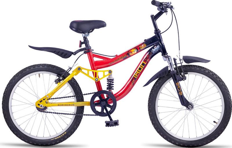 HERO Disney 20T Ironman 20 T Recreation Cycle  (Single Speed, Multicolor)