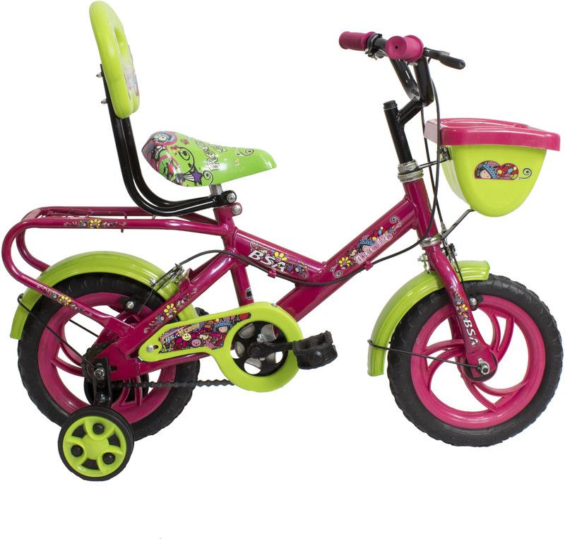 BSA CHAMP DOODLE 12 T Recreation Cycle  (Single Speed, Pink)