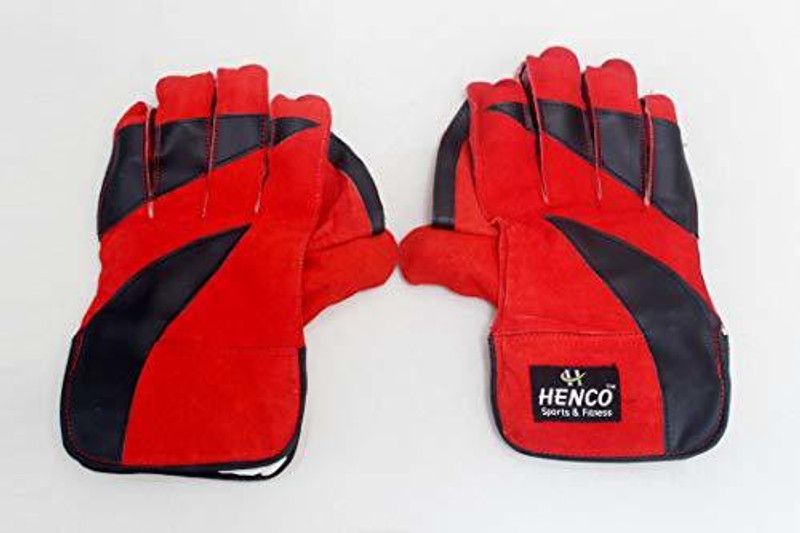 HENCO Cricket Wicket Keeping Gloves (BOY) Wicket Keeping Gloves  (Multicolor)
