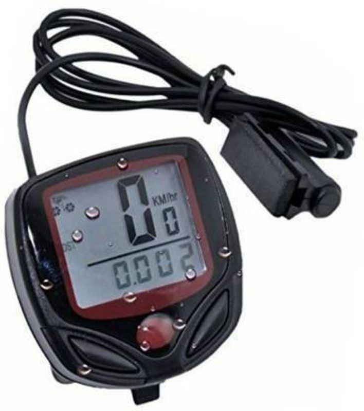 SHAURYA BICYCLES 19 Functional Waterproof Bicycle Speedometer ,Watch,Wired Cyclocomputer Wired Cyclocomputer
