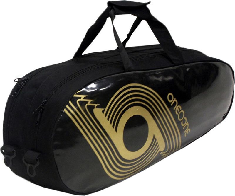 One O One Xhale Collection Double Black & Golden -  (Black, Kit Bag)