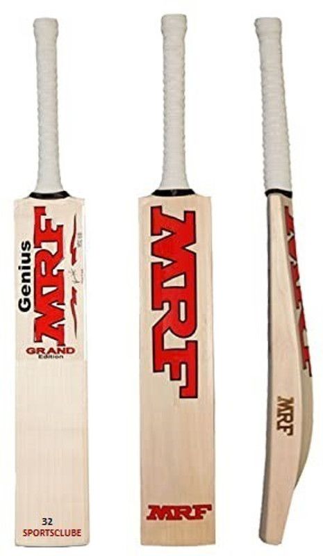 Sportsclube tennis M32 MRF cricket bat sutaible for bay and girl Poplar Willow Cricket Bat  (840-900 g)