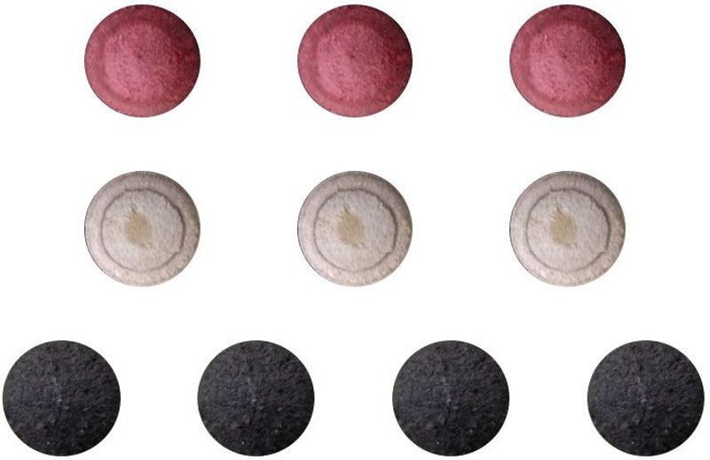 JBB Combo of 10 mm Cue Tips (10 Pcs) JBBCO10MMT Billiards, Snooker Cue Stick  (Microfibre)