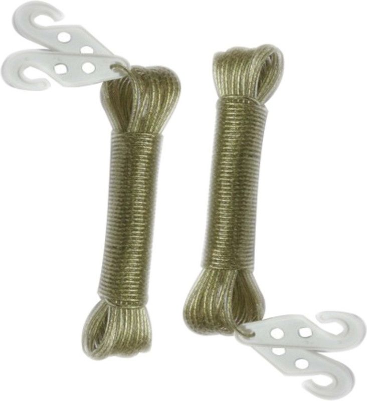 SkDeep STARDEP PVC Coated Steel Anti-Rust Wire Rope Size 20 m x 0.5 mm Set of 2 Multicolor  (Length: 20 m, Diameter: 0.5 mm)