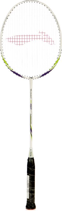 LI-NING TURBO-X 80 (String Tension Up to 32 LBS) White Strung Badminton Racquet  (Pack of: 1, 87 g)