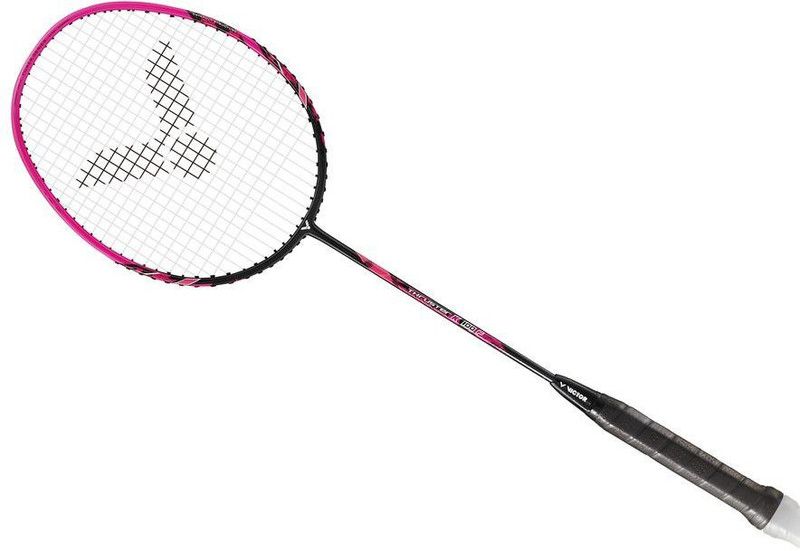 VICTOR Thruster K 100 Power Series Professional Badminton Racket 2018 (TK100-F-4U) Multicolor Strung Badminton Racquet  (Pack of: 1, 85 g)