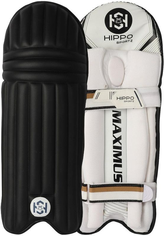 Hippo Black Molded Batting Pad, Idol for Men's/Adult/Large Men's (39 - 43 cm) Batting Pad  (Black, Senior)