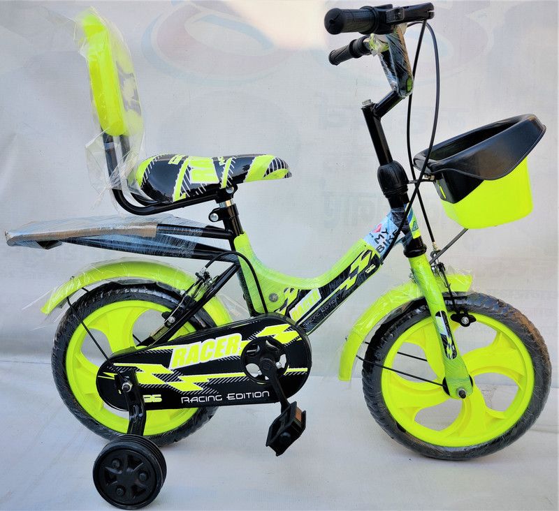 Xaipro 14T RACER FLORO GREEN 14 T Road Cycle  (Single Speed, Green)