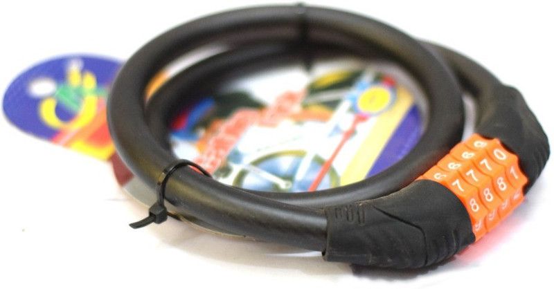 jss creation Strong Bicycle/Luggage/Helmet Security Lock with Number Cycle Lock Cycle Lock