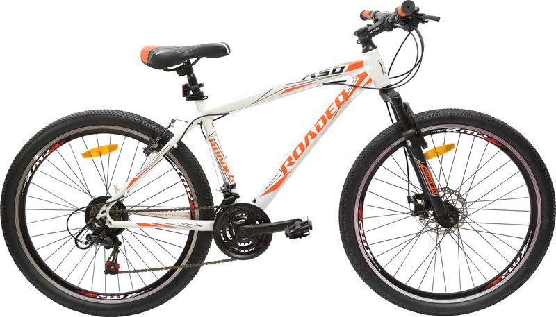Hercules Roadeo A50 Medium 26 T Mountain/Hardtail Cycle  (21 Gear, White)