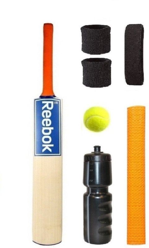 Sretail Blue Popular WillowCricket Bat Full Size Combo (Kit of 7 Items) Cricket Kit