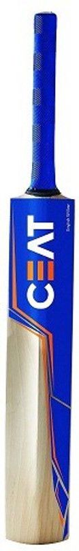 CEAT superman full size leather Kashmir Willow Cricket Bat  (950 g)