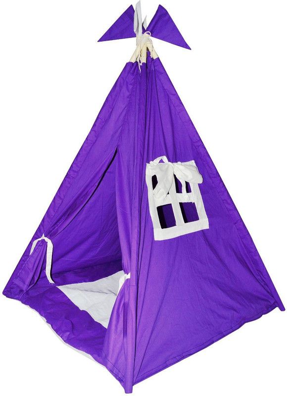 Creative Textiles Play Tent house Outdoor play Tent house | Light Purple Tent - For Kids  (Purple)