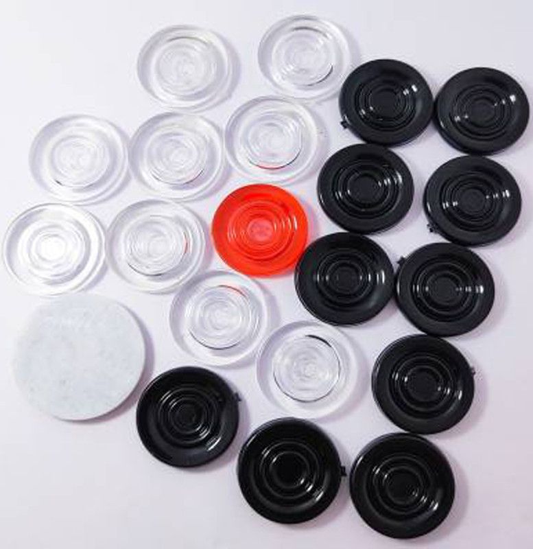 Raider r-5 Carrom Goti 1 Striker ,Carrom Coins,Carrom Board Goti Carrom Pawns Carrom Pawns  (Pack of 20)