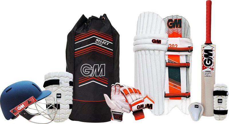 GM set Jr Complete Kit With Helmet S-5 Cricket Kit