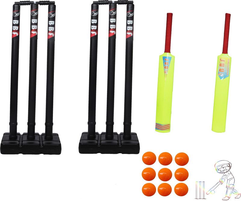 BIG BRO FITNESS LIMITED EDITION Cricket KIT With 9Wind Balls For Age (10-18 Years) Cricket Kit