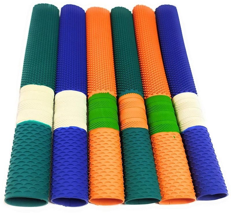 Roxan Sports Cricket Bat Grip - Multicolour Pack of 6 (Octopus Band)  (Multicolor, Pack of 6)