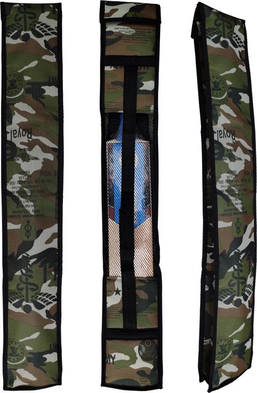 KOODOX Cricket Bat Cover - Champ (Foam Padded) Bat Cover Free Size  (Multicolor)