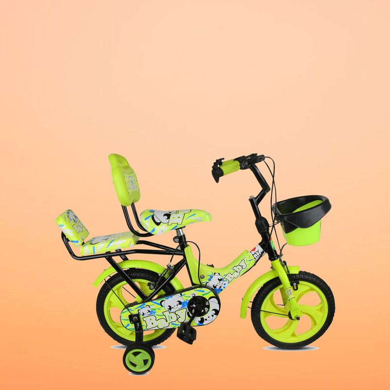 xaipro plus 14T CUTE BABY BICYCLE MODEL50 14 T Girls Cycle/Womens Cycle  (Single Speed, Green)