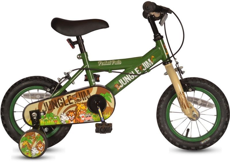 HERO Jungle Jim 12 T Recreation Cycle  (Single Speed, Green, Beige)