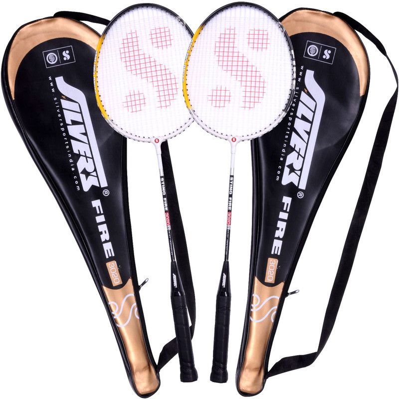 Silver's FIRE Badminton Kit  (2 Racquets with Cover)