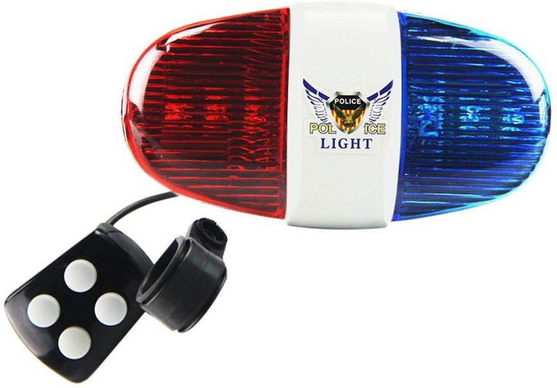 SHAURYA BICYCLES LIGHT HORN RED BLUE LED Front Light  (RED BLUE)
