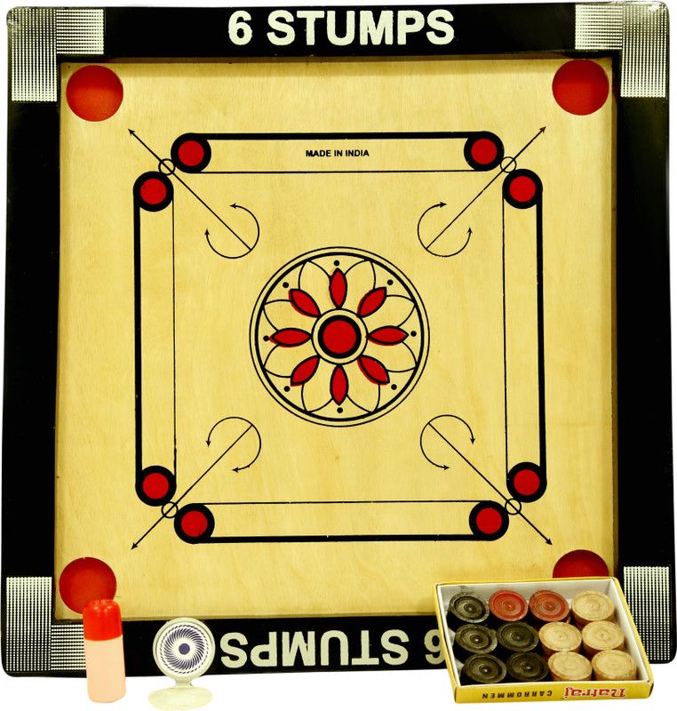 6 stumps Carrom Cover