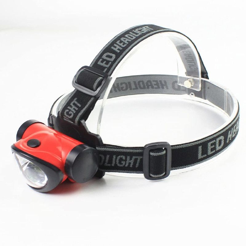 MOSHTU Super Bright Headlamp Light Head Torch Hands Free Head Flashlight LED Headlamp  (Multicolor)