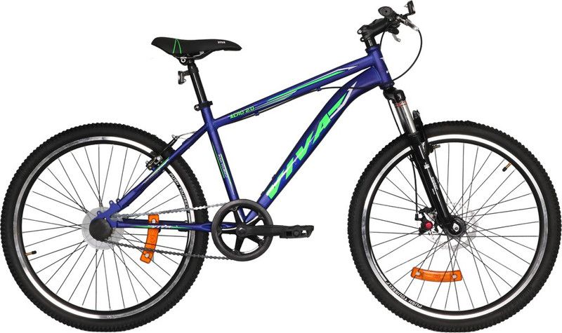 Viva Sports BIKE-AERO2-SS-BLU-GRN 26 T Mountain/Hardtail Cycle  (Single Speed, Green, Blue)