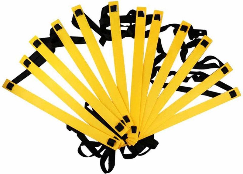 SanR 6 Meter Fitness Agility Ladder Training Equipment Set Speed Ladder  (Yellow)