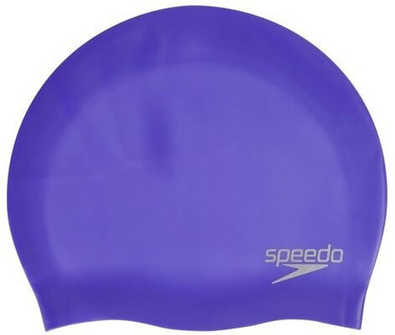 SPEEDO Moulded Silicon Cap Swimming Cap  (Purple, Pack of 1)