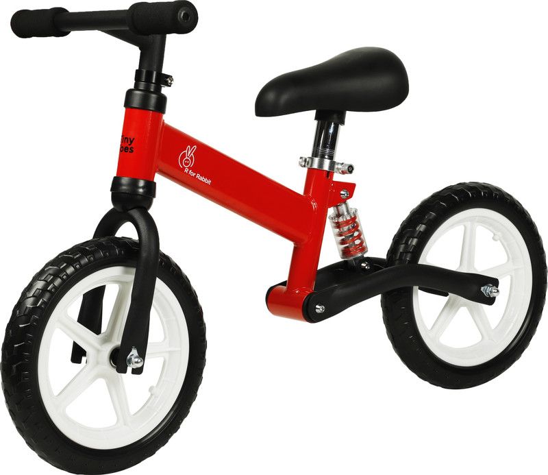 R for Rabbit Trainer Balance Bike for 2-5 Year-Old Toddlers(Red) 14 T Road Cycle  (Single Speed, Red)