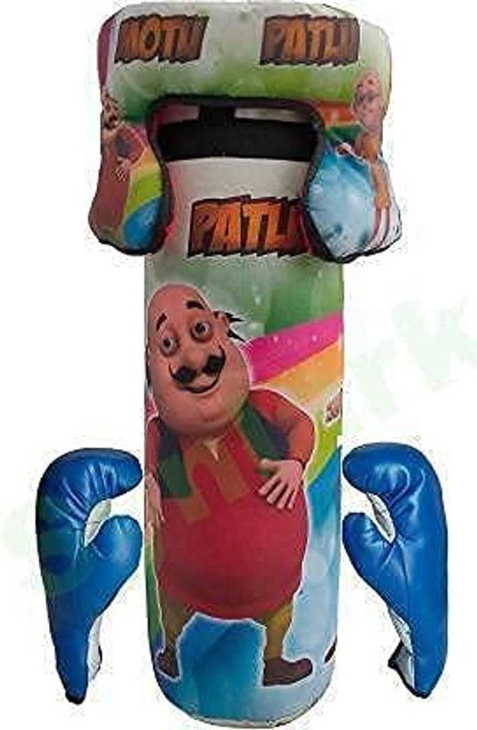 nandee traders BOXING PUNCHING BAG KIT FOR KIDS Hanging Bag  (SMALL, 28 inch)