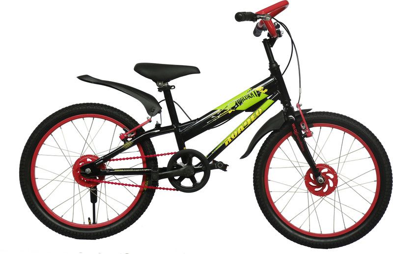 Hercules Roadeo Wild Kat 20 T Recreation Cycle  (Single Speed, Green, Black)
