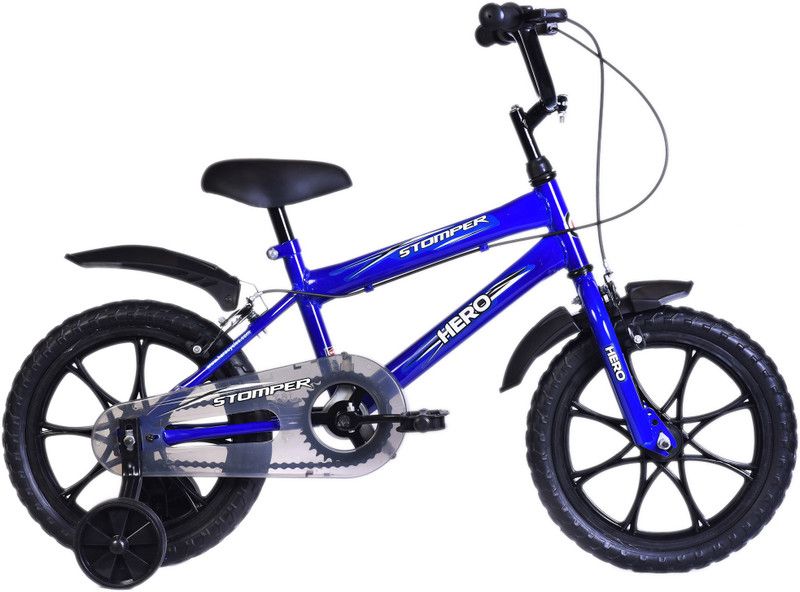 HERO Stomper 16 T Recreation Cycle  (Single Speed, Blue)