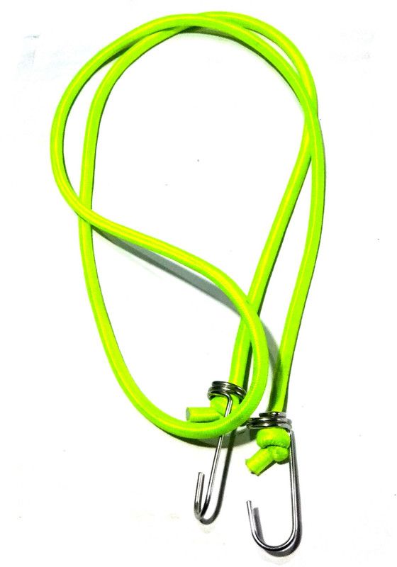 MK Nawani Elastic Luggage Tying Rope with Hooks (Pack of 1) Colour May Vary Yellow  (Length: 69 m, Diameter: 0.5 mm)