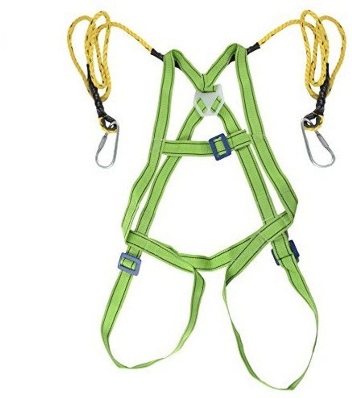 Extra Power Full Body Double Hook Full Body Harness  (Free Size)