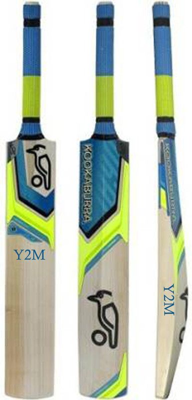 Y2M Kookaburra Verve (SIZE 5) Poplar Willow Cricket Bat  (500 g)