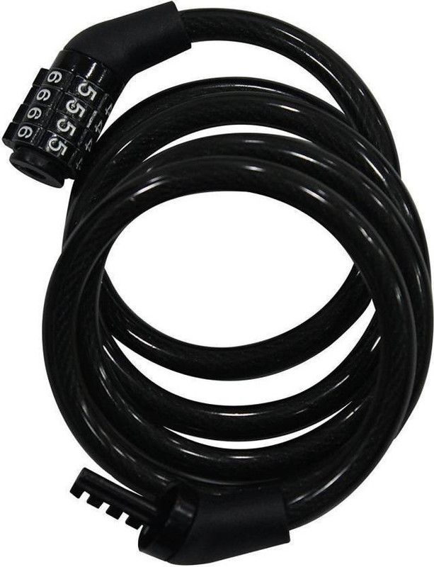 Techista Multipurpose(Non-Resettable,Fixed)Number Lock for Bikes,Cycles,Helmets Luggage Cycle Lock