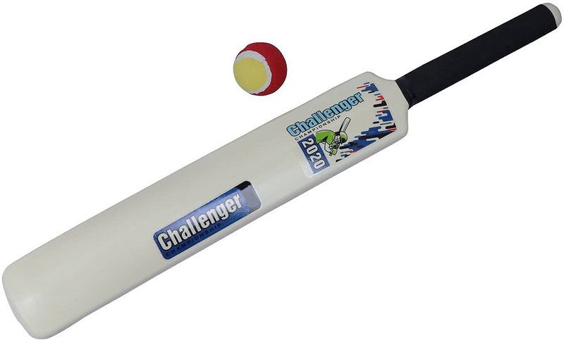 BHALALA ENTERPRISE Kid New Toy Plastic 20-20 Cricket kit for Kids Cricket Set of 3-6 Year Boys Bat & Ball Set Playing Outdoor and Indoor Sports Game Toy Cricket Kit