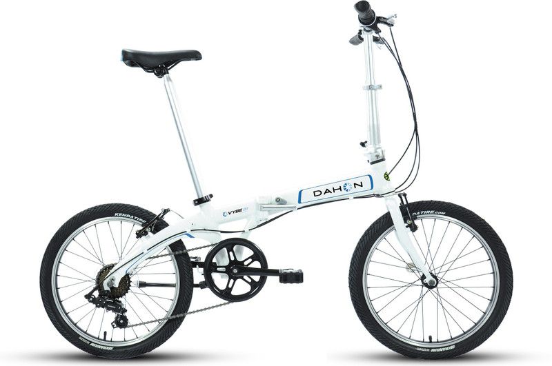 DAHON Vybe D7 20 T Folding Bikes/Folding Cycle  (7 Gear, White)