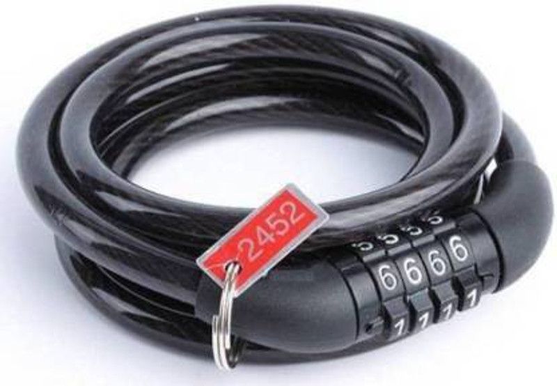Afpin 4 Digit Combination Password Bicycle/Bike Lock Safety Lock - Cycle Lock