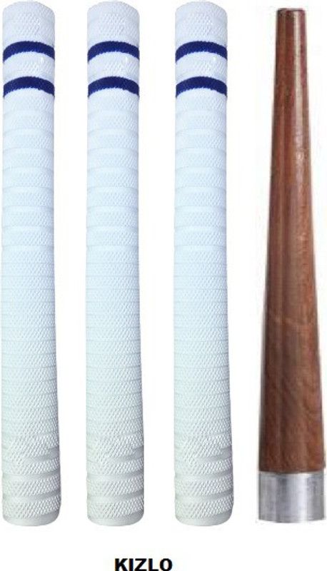 Kizlo Set Of 1Cricket Bat Handle Gripper Cone With 3Bat Handle Replacement Grip Coil  (Pack of 4)