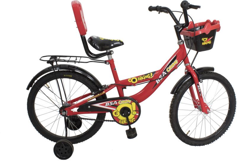 BSA CHAMP Go Biking 20 T Recreation Cycle  (Single Speed, Red)